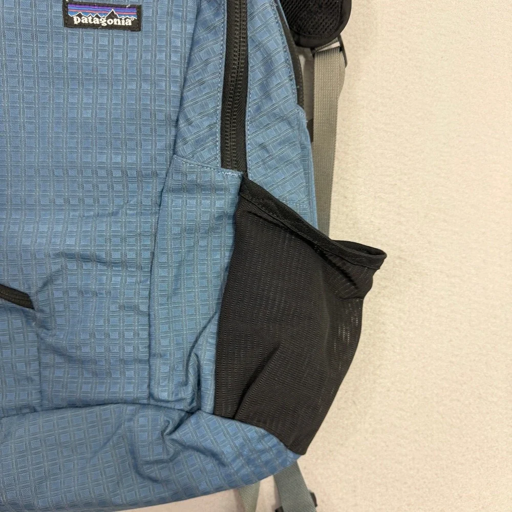 Patagonia Backpack Unisex OS Blue Fuego Daypack Hiking Travel Ripstop Outdoors